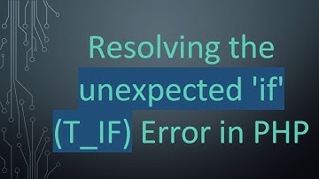 Resolving the unexpected 