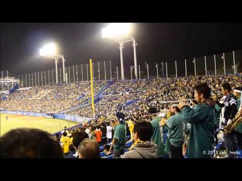 [福岡ソフトバンクホークス] 2015.10.29 日本シリーズ第5戦 関西チャンテメドレーからの李大浩の先制ツーラン