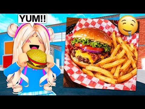 Eating My UBER EATS Orders In MM2!