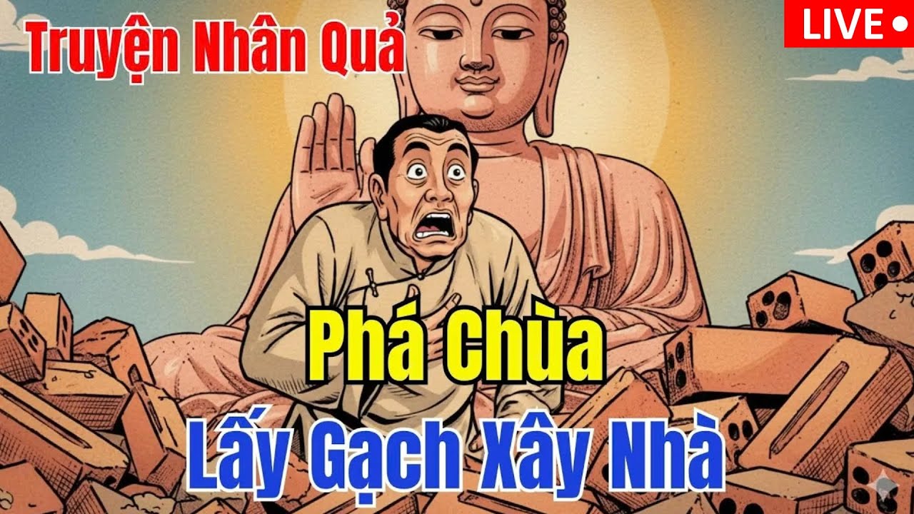 Rợn Người: Phá Chùa Lấy Gạch – Quả Báo Trả Ngay Cho Người Đàn Ông | TRUYỆN NHÂN QUẢ CÓ THẬT