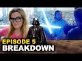 Obi Wan Kenobi Episode 5 BREAKDOWN! Spoilers! Easter Eggs & Ending Explained!