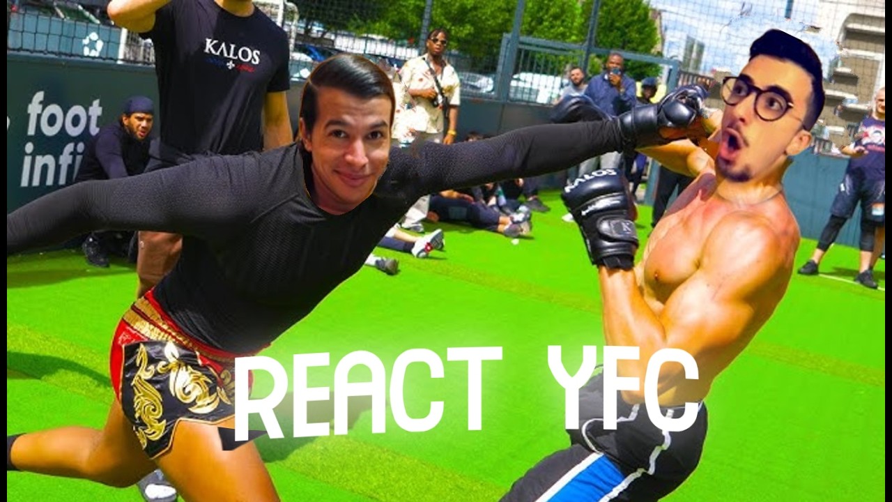 HAMZAPVRIS et WALID_SAX React à YFC, HAMZA NOUS FAIS LE COACH D'MMA 😂