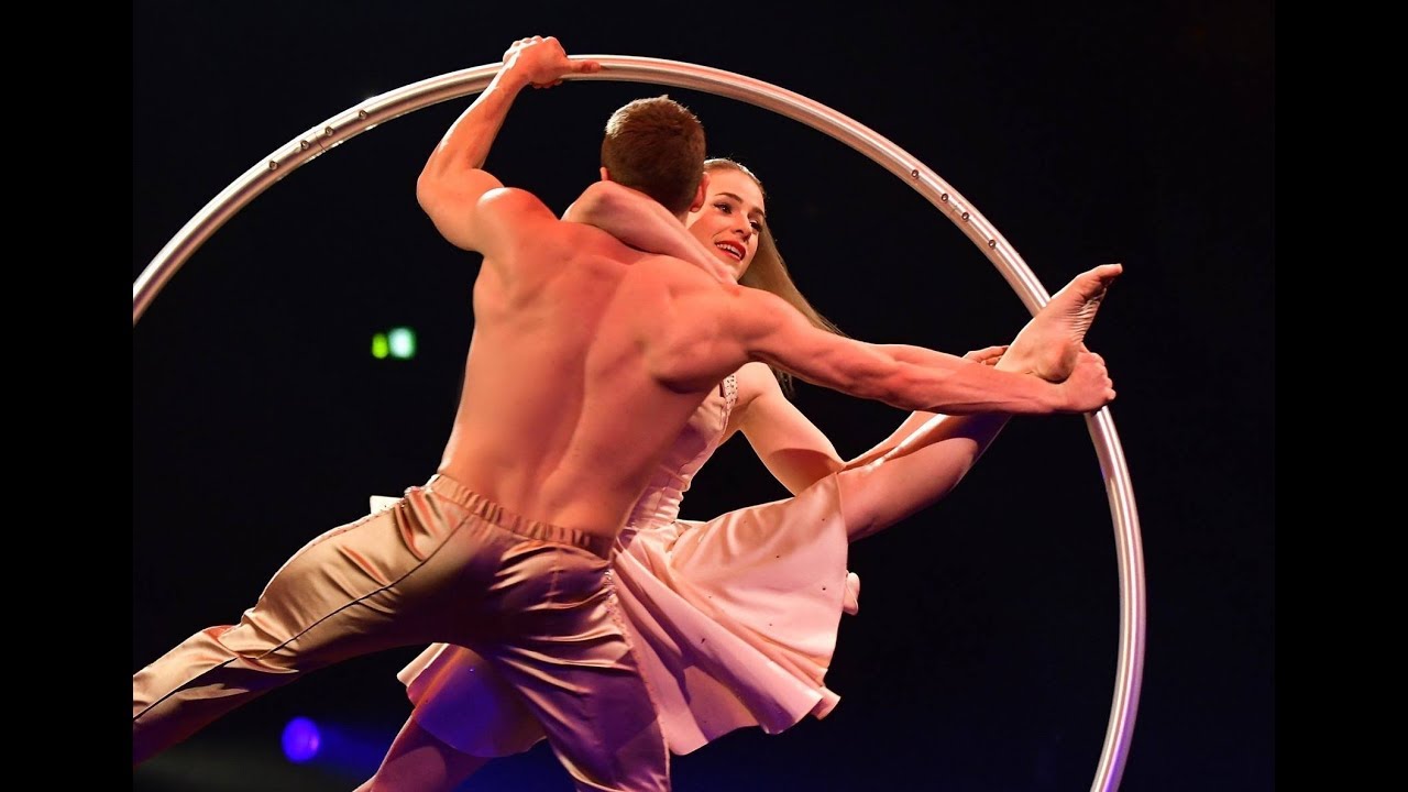 DUO UNITY | Feuerwerk der Turnkunst "Aura" 2018 Germany | Duo Cyr Wheel
