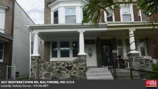 3627 REISTERSTOWN RD, BALTIMORE  MD