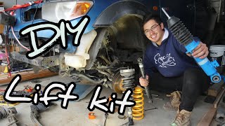 How to install a lift kit (PART 1) Leaf spring suspension / Dual cab ute / Mitsubishi triton 2 inch