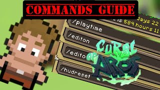 Details curse of aros commands Guide #coa #curseofaros News