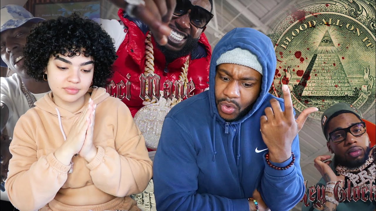 RIP Dolph 🕊 | Gucci Mane - Blood All On It (ft. Key Glock & Young Dolph) [Official Video] REACTION