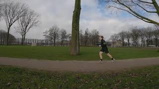 Loopscholingsoefening - mini squat & hellen