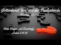 Gottesdienst "live" aus der Pauluskirche