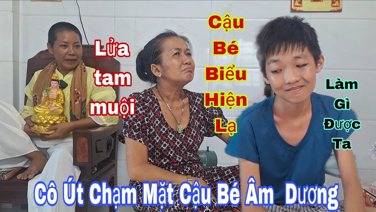 Bất Ngờ Cô Út Ẩn Tu Chạm Mặt Cậu Bé Đoii Mắt Âm Dương Có Biểu Hiện Rất Lạ