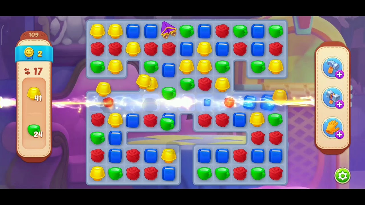 Homescapes 🏠Level-109🍁Free Boosters🐱