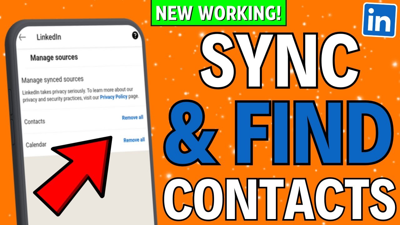 How to Sync and Find Contacts on LinkedIn (2026) - YouTube