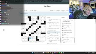 xQc & Moxy Complete the New York Times Crossword