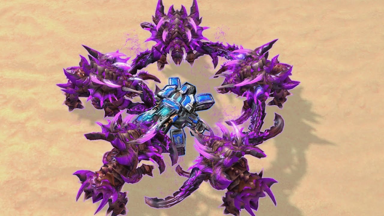 200 Ultralisks vs 150 Siege Tanks, how's that end? Daily SC2 Brawl