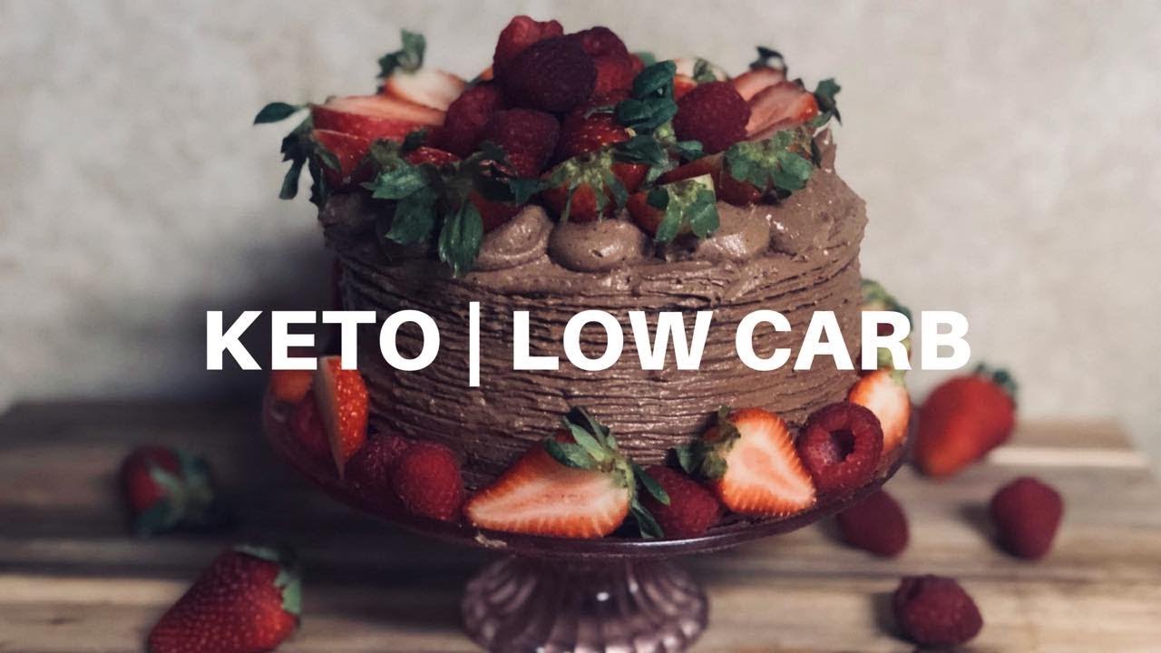 Pastel de Chocolate KETO | Sin Azucar | Bajo en Carbohidratos