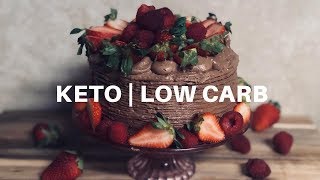 Pastel de Chocolate KETO | Sin Azucar | Bajo en Carbohidratos