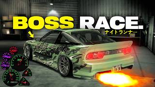 Night Runners Boss Races are CRAZY... (JDM Racing Game)