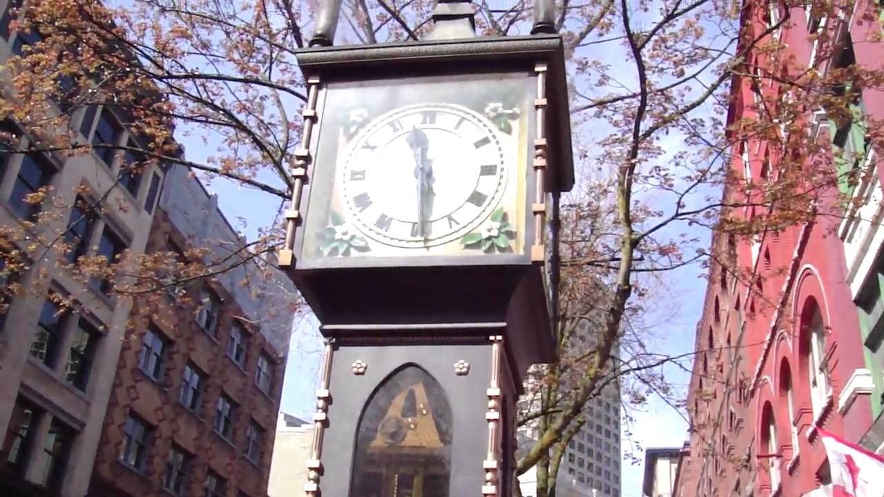 Steam Clock in Gastown Vancouver Canada YouTube