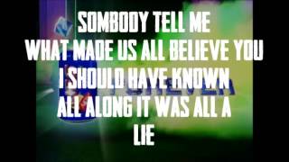 It was all a Lie - Evanescence (Lyrics)