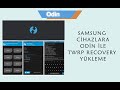 Samsung cihazlara odin  ile TWRP yükleme. Installing TWRP with odin program on Samsung devices.