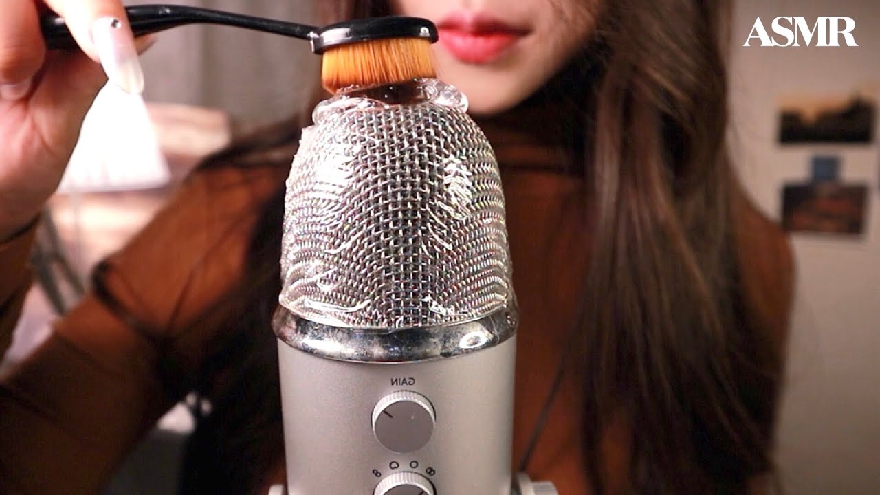 ASMR 뇌를 꾹꾹 눌러 촉촉 푹신 깊숙하게 녹아내리는 자극적 뇌마사지🧠│노토킹│알로에 마사지+네일태핑💅🏻 팅글 사운드