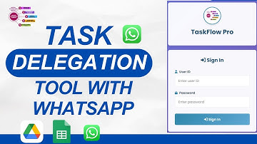 Task Management System | Delegation Tool | Whatsapp Automation