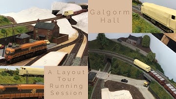 Building A OO Gauge Model Railway: A Layout Tour Running Session
