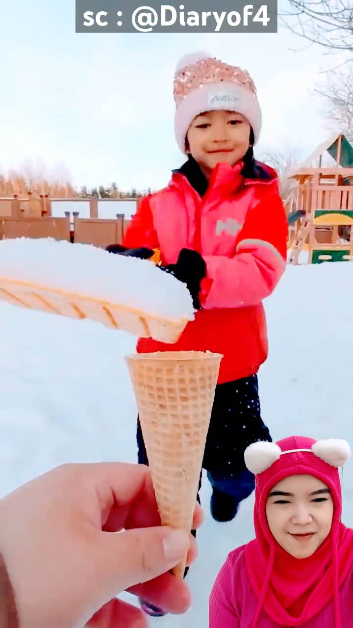 eskrim salju‼️