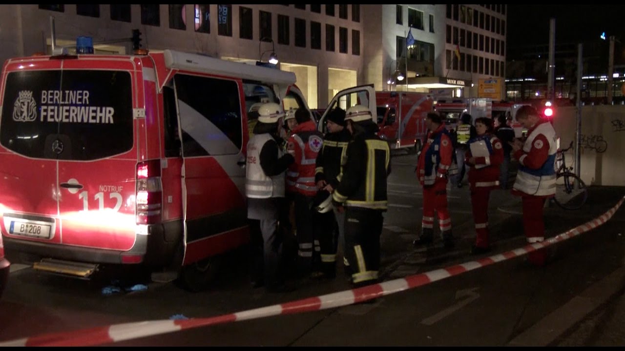 Twelve Killed, 50 Injured When Truck Crashes into Crowd at Berlin Christmas Market