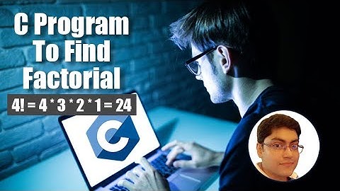 C Program To Find Factorial of a Number using For Loop | C Programming Tutorial for Beginners