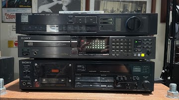 Sony CDP-502ES CD PLAYER TEST
