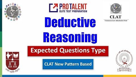Deductive Reasoning Expected Question Types for CLAT 2020