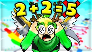 IF MATH Merged With Roblox OBBIES!! | Math Difficulty Chart Obby Wealth