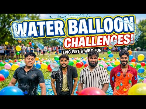 WET AND WILD CHALLENGE!!! HOLI EDITION