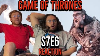 THEY KILLED A WHAT?! | Game of Thrones S7E6 | Beyond the Wall | REACTION