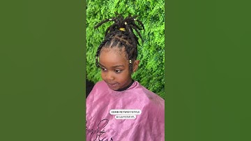 Super cute Loc Style✨ Book appointment www.NappStar.com #locs #locnation #locstyles #atlantalocs