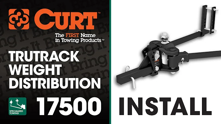 CURT TruTrack 4P Weight Distribution Hitch Install...