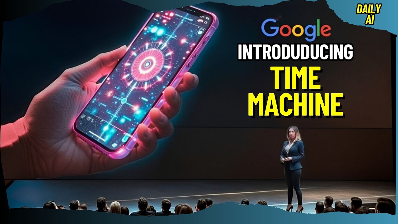 GOOGLE UNVEILS TIME MACHINE WITH AI! - YouTube