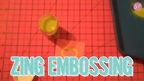 SP Episode 121: Movie Monday Zing Embossing