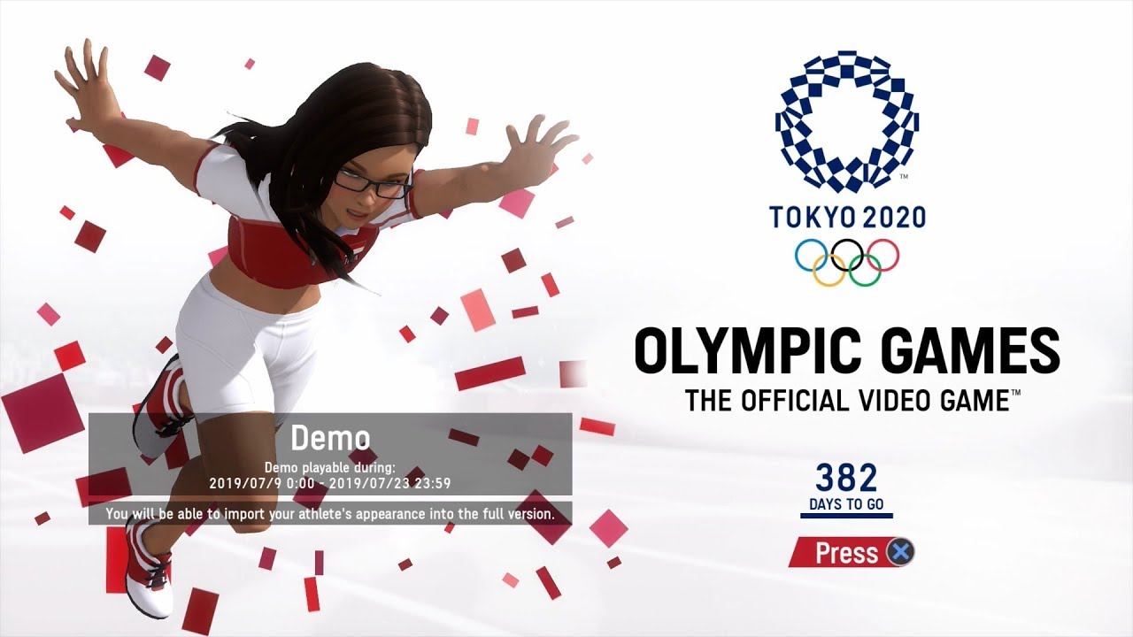OLYMPIC GAMES TOKYO 2020 Gameplay English PS4 Switch - YouTube