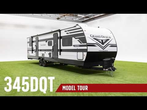Wait... This Is a Travel Trailer? | Grand Design Transcend 345DQT Tour