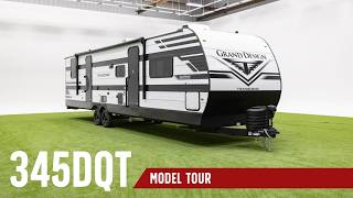 Wait... This Is a Travel Trailer | Grand Design Transcend 345DQT Tour