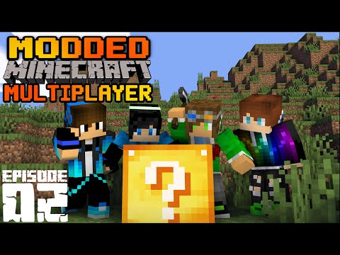 The Box Of Mystery! // Modded Minecraft Survival Multiplayer (Ep. 2)