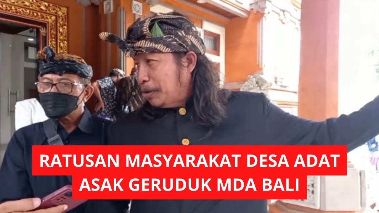 RATUSAN MASYARAKAT DESA ADAT ASAK GERUDUK MDA BALI | Live