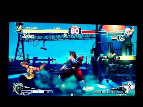 SSFIV AE: M.Bison VS Yun Gameplay From Super Street Fighter IV: Arcade Edition At FFA On 12-17-10