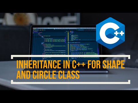 Inheritance in C++ for Shape and Circle Class (2020) #ProtoGO