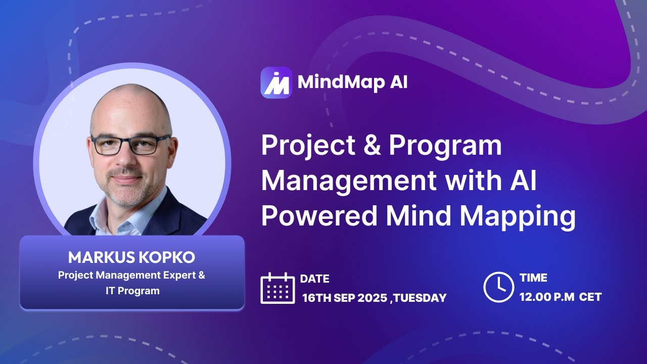 Project and Program Management with AI-Powered Mind Mapping — watch on YouTube