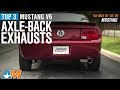 The 3 Best Mustang Axleback Exhausts For 2005-2009 Mustang V6