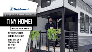 New 2024 Dutchmen Aspen Trail 260THLOFT Tiny Home Series For Sale | First Look Tour | MI RV Dealer