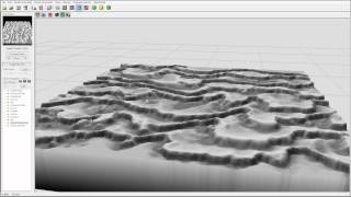 Modeling in world machine : Sand and rocks dunes, part 2